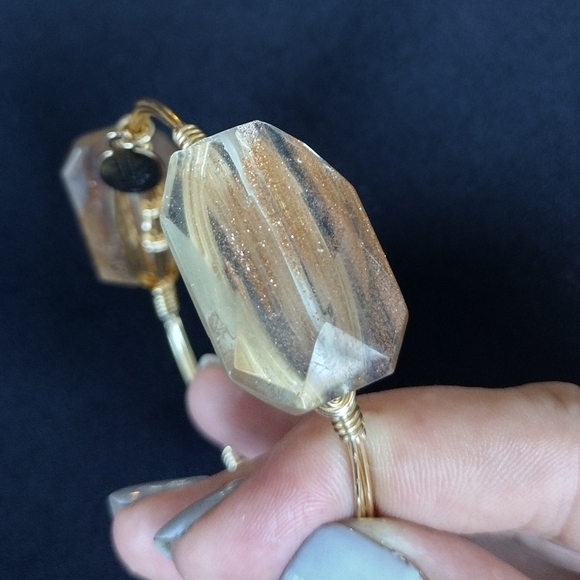 Bourbon And Bowties Gold Wire Wrapped Bracelet - Picture 8 of 11